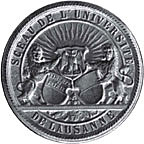 Sceau de l'Université de Lausanne de 1890