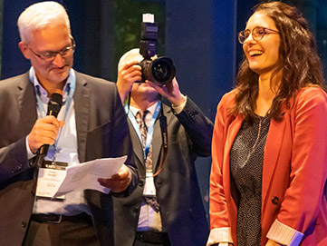 Prix 2022 - Maëlig Jacquet reçoit le ENFSI Emerging Forensic Scientist Award 2022