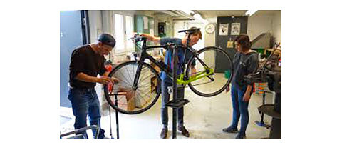 Atelier vélo à la Ferme de la Mouline