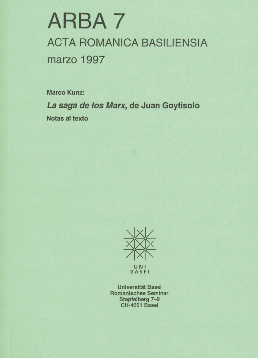 1997 Kunz Saga de los Marx.jpg