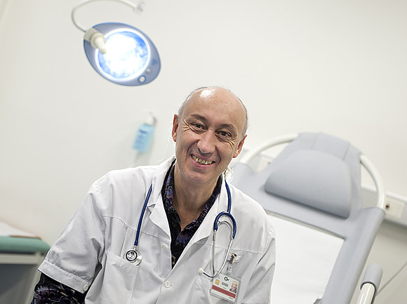 Nouveau chef de service de la gynécologie, professeur MATHEVET Patrice