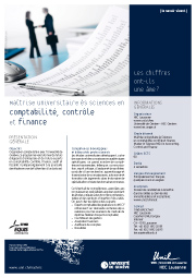 Maîtrise universitaire ès Sciences en comptabilité, contrôle et finance, PDF, 217 Kb