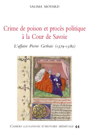 Crime de poison et procès politique à la Cour de Savoie (couverture)