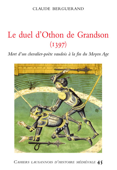 Le duel d'Othon de Grandson (couverture)